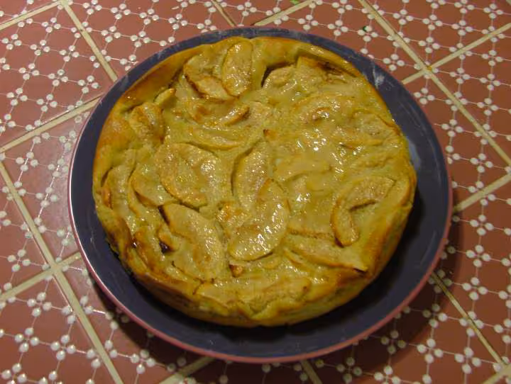 Clafouti aux pommes tout simple