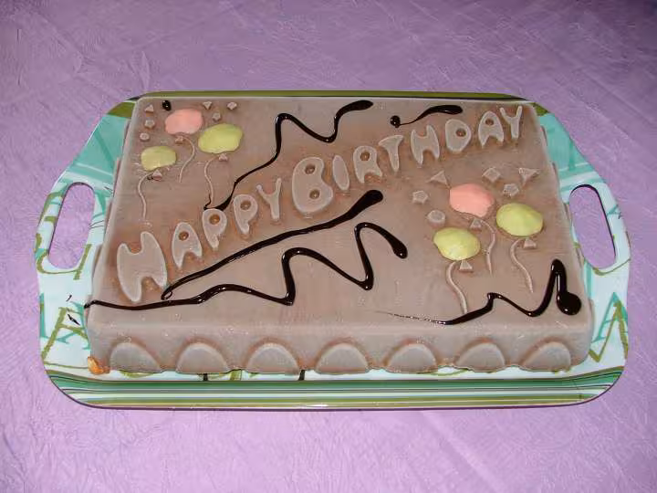 Gateau happy birthday pour mathieu mon fils 23 ans le 11 07 2012