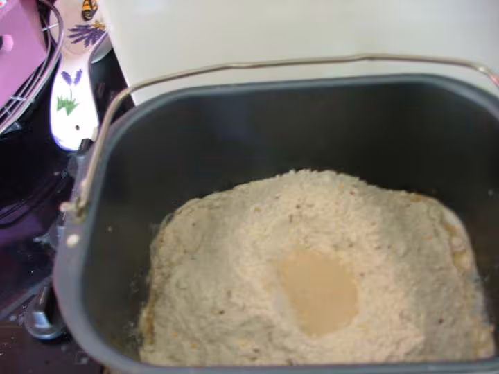 Pain en map et cuisson four les ingredients