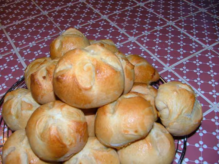 Petits pains au lait ronds de mamanhelene