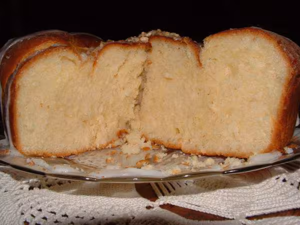 Interieur de la brioche