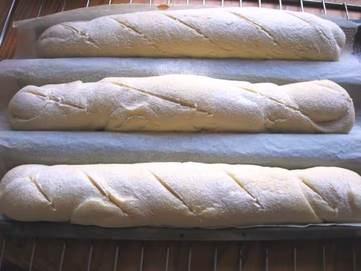 Baguettes facon pain de mie ss oeuf