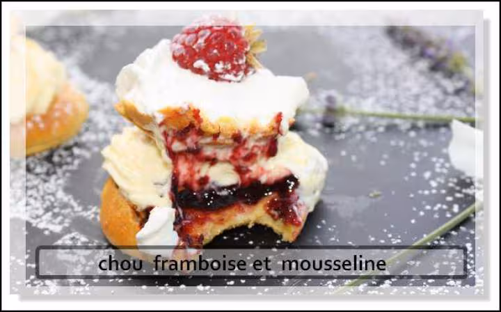 Choux et eclairs creme mousseline