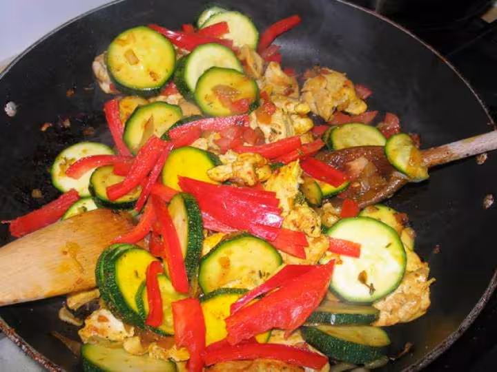 Naans version poulet a l indienne
