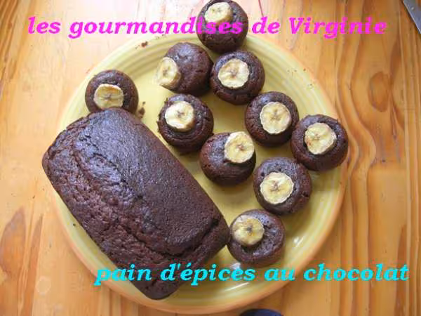 Pain d epices au chocolat