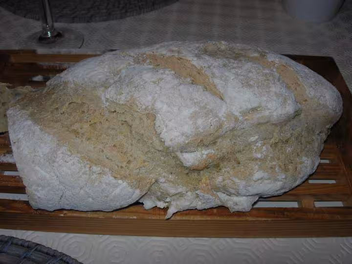 Pain sans petrissage