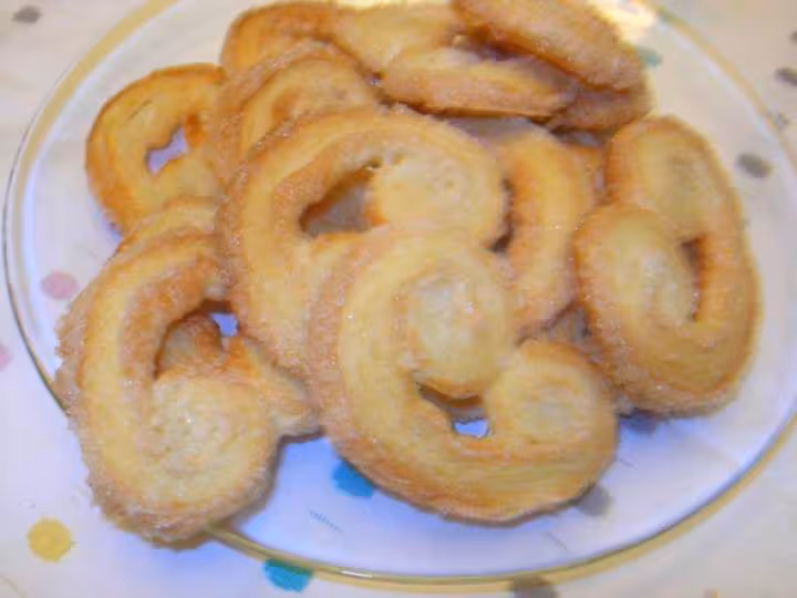 Palmiers la pate feuilletee