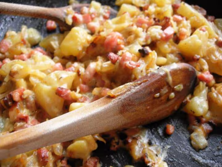 Tartiflette en feuille de brick