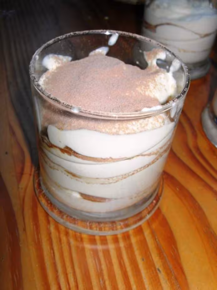 Verrines de tiramisu