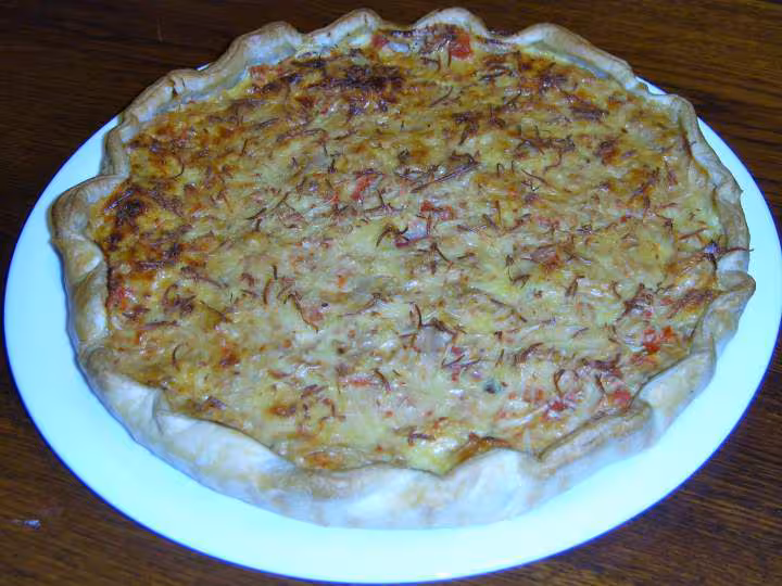 Tarte poivrons thon