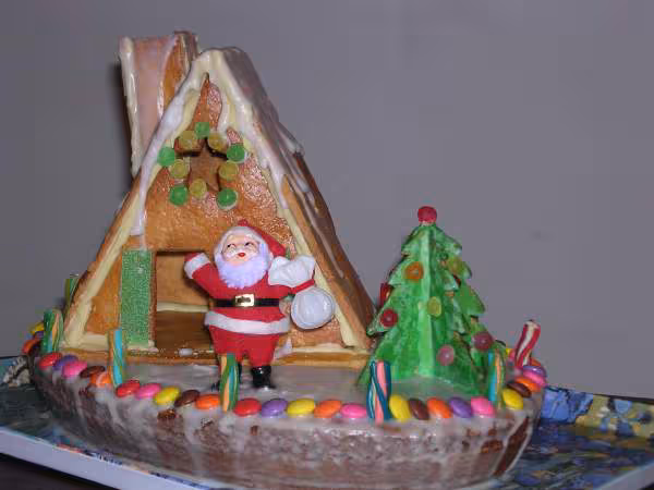 Maison du pere noel kicuisine