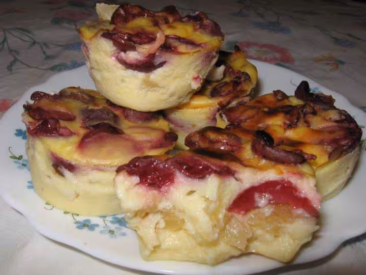 Muffins pommes cerises