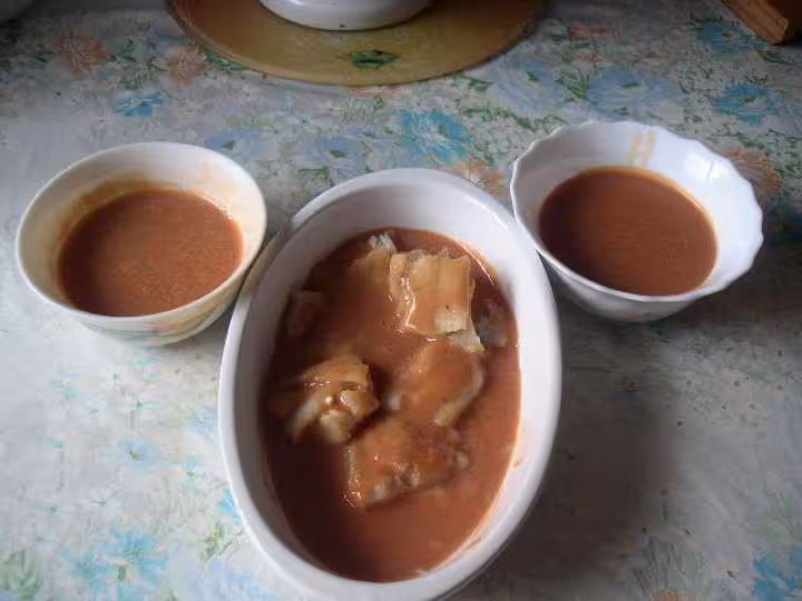 Filets de colin sauce crustaces