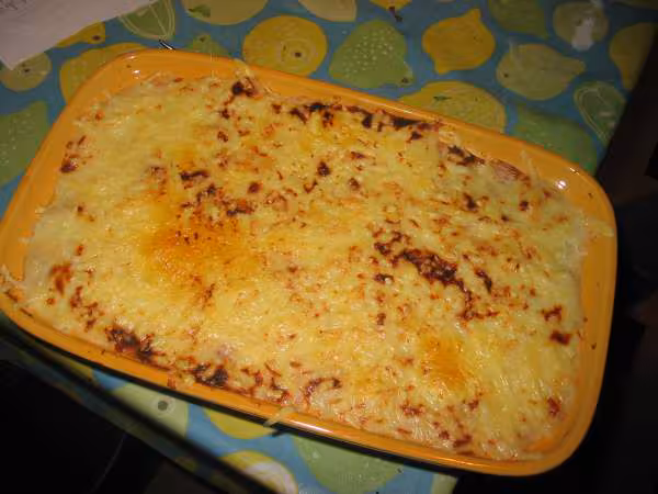Gratin de chou fleur au bacon