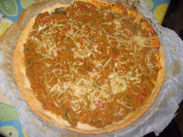 Tarte aux poivrons