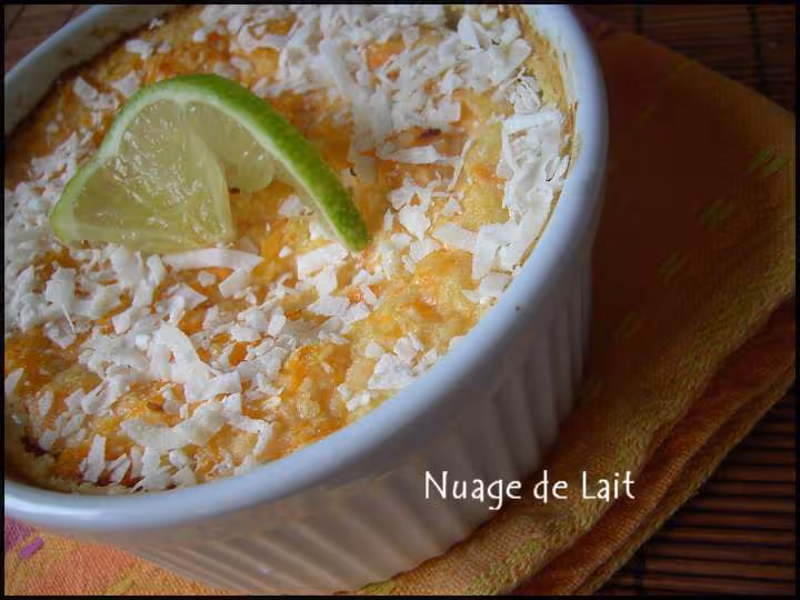 Flan de potiron a la noix de coco