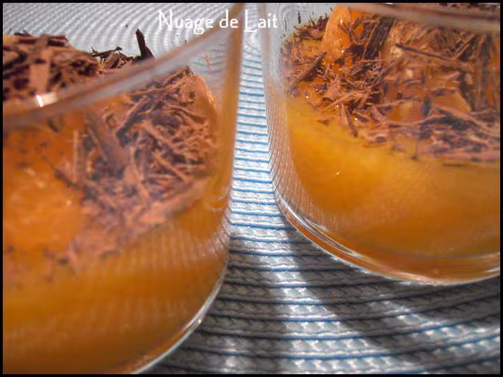 Fondant clementines au cointreau