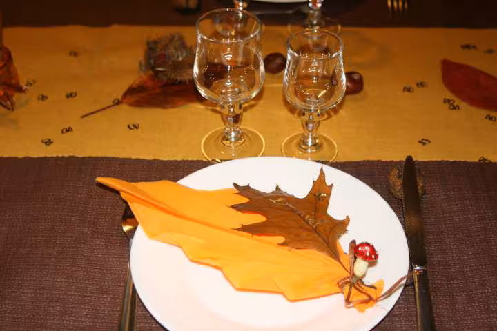 Table theme automne