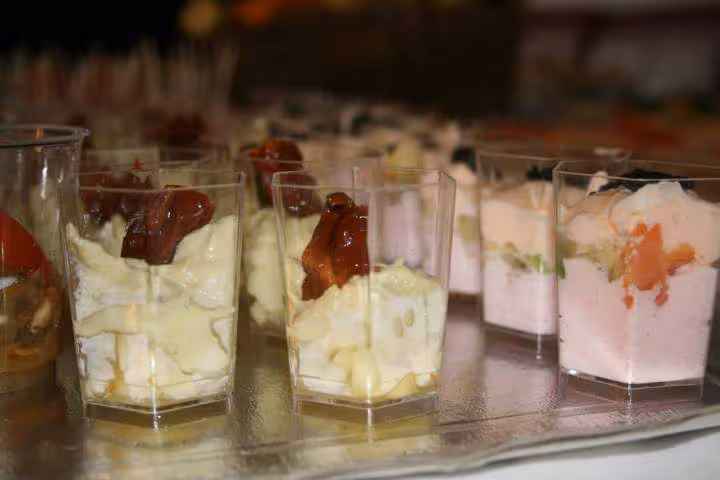 Verrine reveillon noel