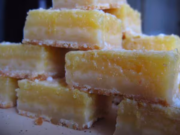 Carre au citron de flore