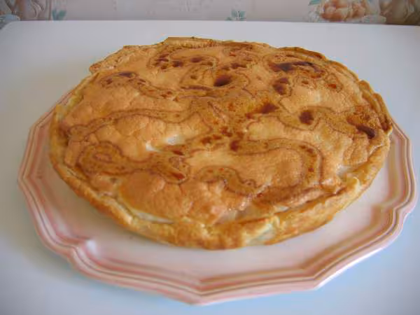 Tarte au citron a la neige de coco