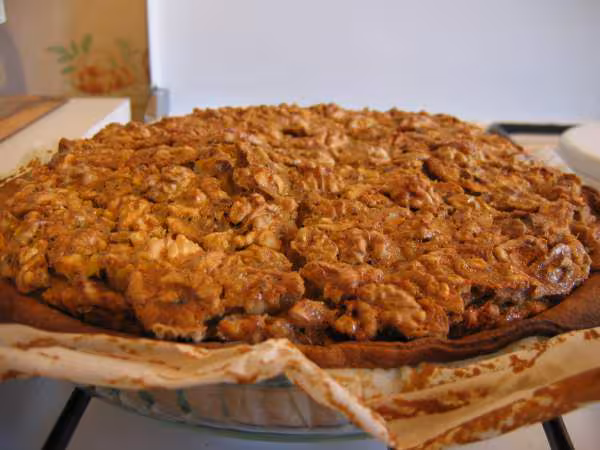 Tarte aux noix et au sirop d erable