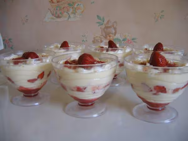Tiramisu aux fraises
