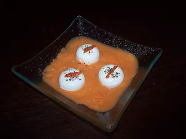 Bavarois de chevre frais