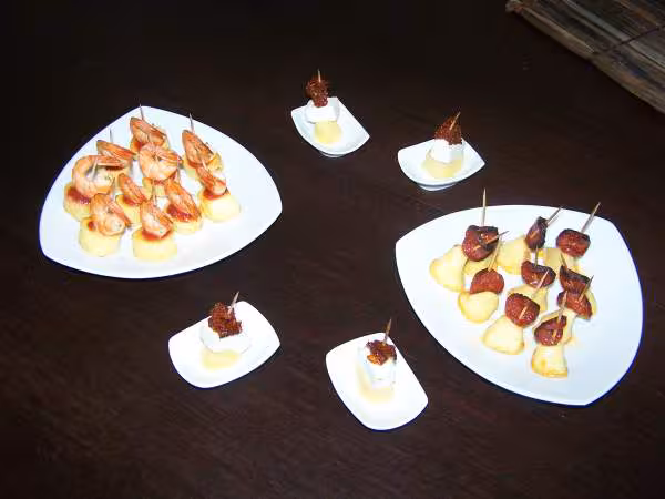 Tapas de quenelles