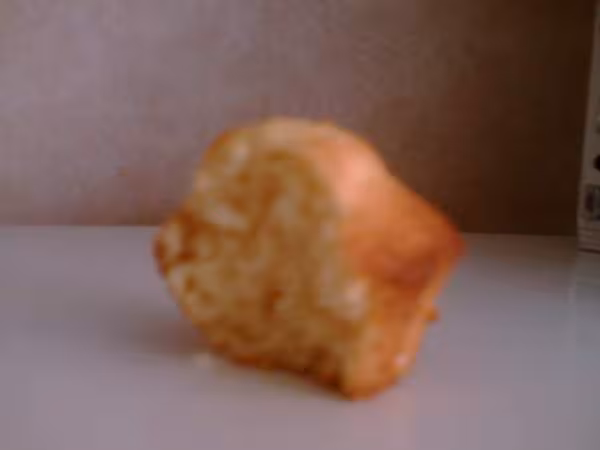 Muffins coco amande en coupe