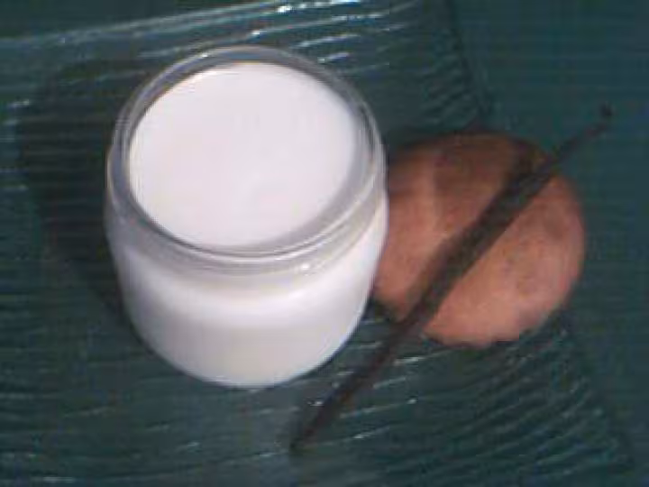 Yaourt a la vanille bourbon