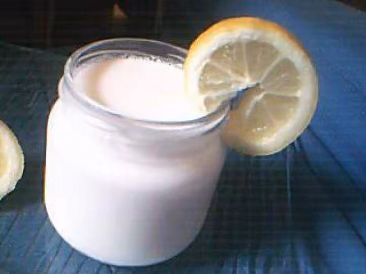 Yaourt au citron