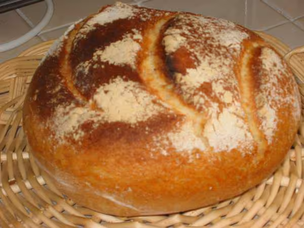 Boule de pain blanc vite faite