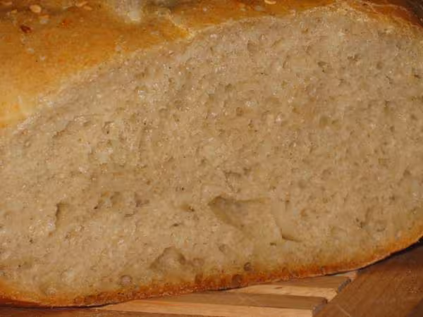Pain de seigle au levain liquide cocotte