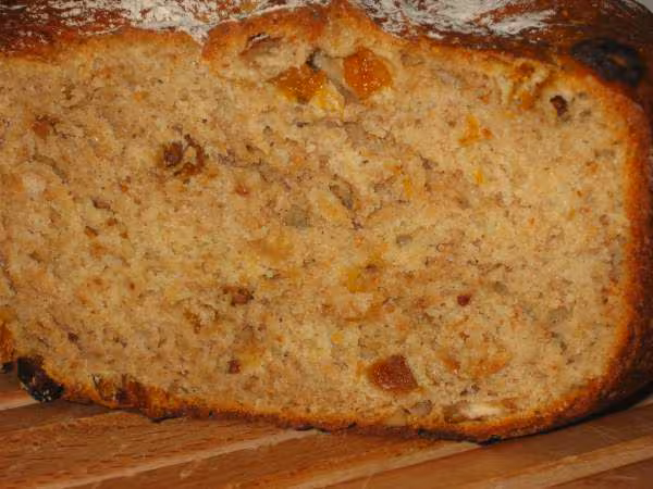 Pain mendiant au levain liquide cuisson cocotte
