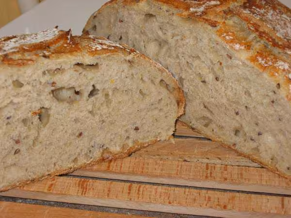 Pain multicereales et levain kayser total
