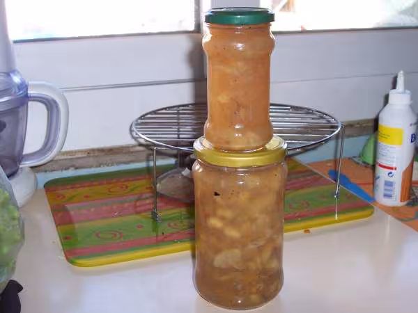 Confiture banane et poire