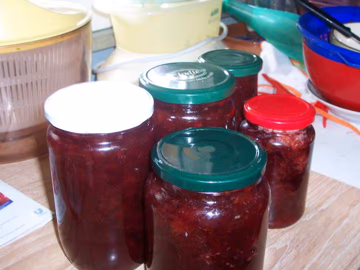 Confiture de prune de mon jardin