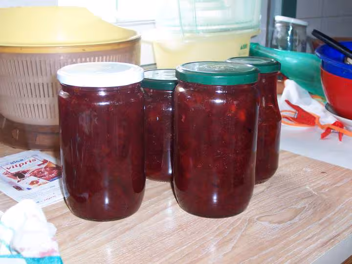 Confiture de prune de mon jardin 2