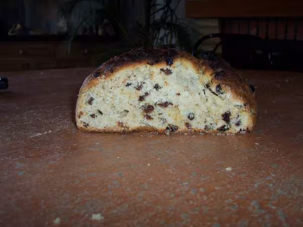 Pain brioche aux raisin