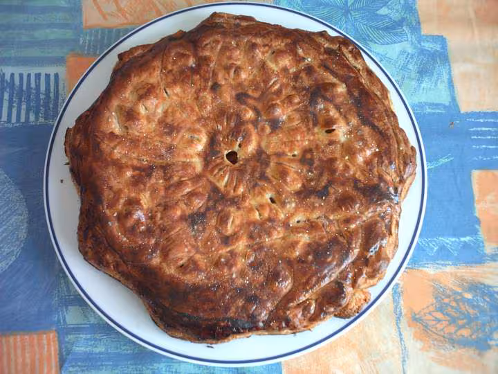 Galette des rois poire chocolat