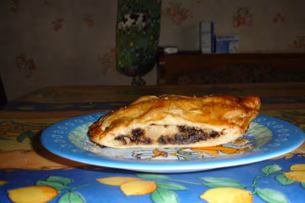 Galette a la frangipane poire chocolat
