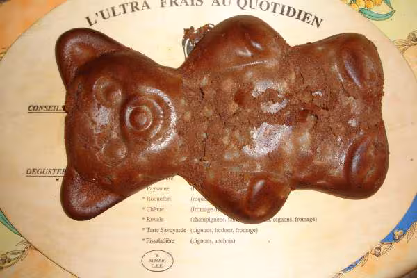 Gateau poire choco