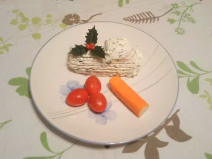 Buche saumon chevre