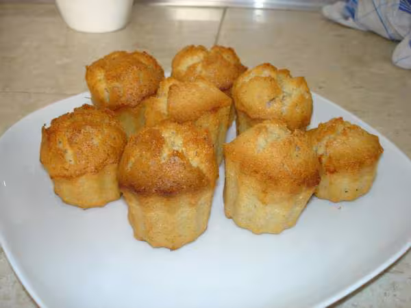 Financier noisette amandes