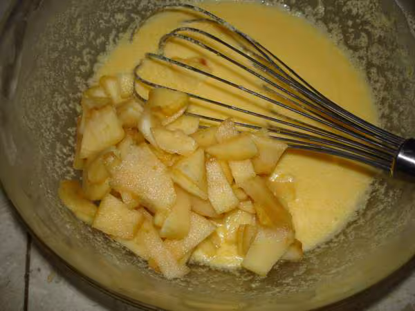 Gateau pomme corn flakes
