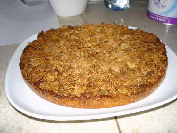 Gateau pomme corn flakes