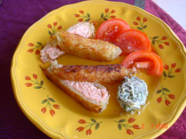 Croustillant de saumon