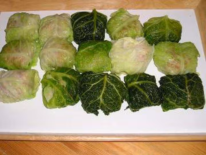 Feuilles de chou farcie
