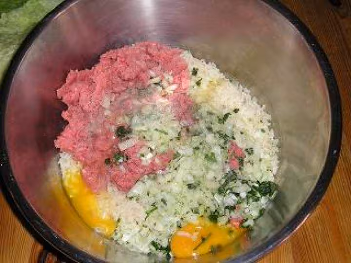 Melange des ingredients